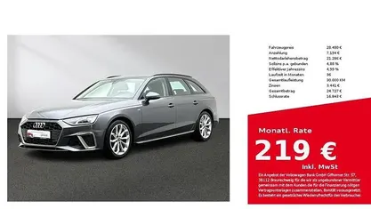 Gebraucht Audi A4 S-Line 150 PS (110 kW) 2023 Daytonagrau perleffekt Kombi