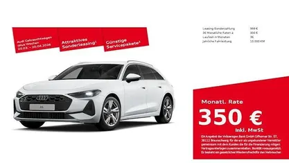 Gebraucht Audi A5 Sport 150 PS (110 kW) 2025 Gletscherweiß Kombi