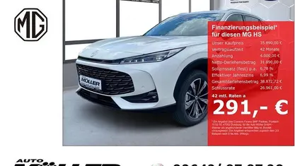 Pearl white Neu 2025 MG HS Luxury SUV | 35.890 € (Fairer Preis)