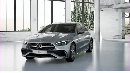 Gebraucht Mercedes C180 AMG 170 PS (125 kW) 2026 Silber Limousine