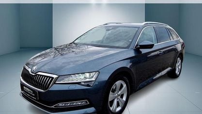 Gebraucht Skoda Superb Style 150 PS (110 kW) 2021 Quarzgrau metallic Kombi