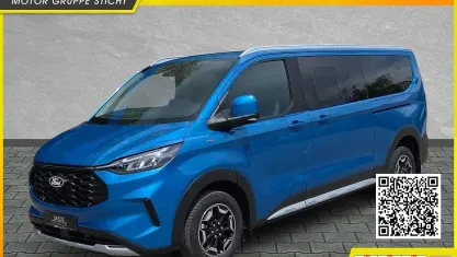 Neu Ford Tourneo Active 170 PS (125 kW) 2026 Digital aqua blue metallic Van / Kleinbus