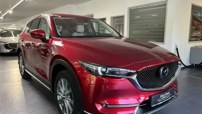 Gebraucht Mazda CX-5 Sports-Line 165 PS (121 kW) 2021 Rot SUV