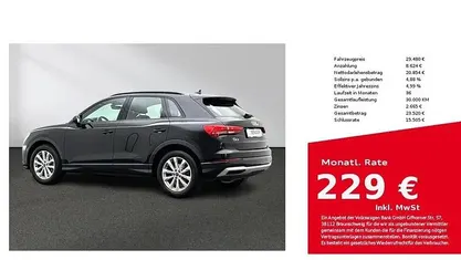 Gebraucht Audi Q3 Ambiente 150 PS (110 kW) 2022 Mythosschwarz metallic SUV