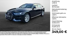 Mythosschwarz metallic Gebraucht 2022 Audi A4 Advanced Kombi | 22.750 € (Fairer Preis)