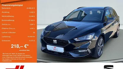 Gebraucht Seat Leon FR 150 PS (110 kW) 2022 Schwarz Limousine