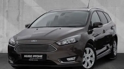 Gebraucht Ford Focus Titanium 125 PS (91 kW) 2016 Braun Kombi