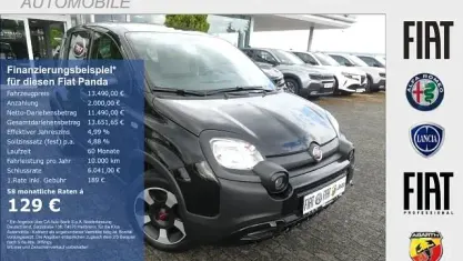 Gebraucht Fiat Panda Cross Cross 71 PS (52 kW) 2023 Schwarz Kleinwagen
