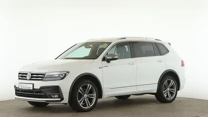 Gebraucht VW Tiguan Allspace Highline 150 PS (110 kW) 2019 Pure white SUV