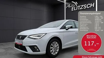 "nevada" weiss Gebraucht 2022 Seat Ibiza Style Limousine | 19.450 € (Fairer Preis)