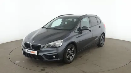 Gebraucht BMW 218 Active Tourer Basis 150 PS (110 kW) 2015 Grau Van / Kleinbus