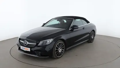 Gebraucht Mercedes C200 AMG line 184 PS (135 kW) 2019 Schwarz Cabrio