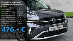 Rauchgrau metallic Neu 2025 VW T-Cross SUV | 27.990 € (Fairer Preis)