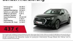 Mythosschwarz metallic Gebraucht 2024 Audi Q3 S-Line SUV | 38.486 € (Guter Preis)