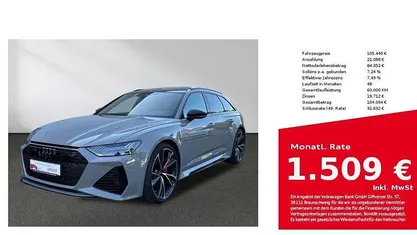 Gebraucht 2024 Audi RS6 Ambiente Kombi | 105.440 € (Guter Preis)