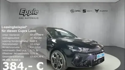 Neu Cupra Leon 333 PS (244 kW) 2025 Schwarz Kombi