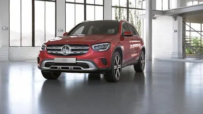 Gebraucht Mercedes GLC300e Exclusive 306 PS (225 kW) 2022 Rot SUV