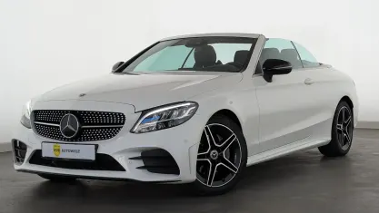 Second-hand Mercedes C220 AMG line 194 CP (142 kW) 2020 Cabrio