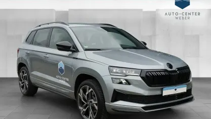 Gebraucht Skoda Karoq SportLine 190 PS (139 kW) 2026 Silber SUV