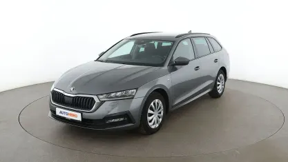 Gebraucht Skoda Octavia Clever 110 PS (80 kW) 2022 Grau Kombi