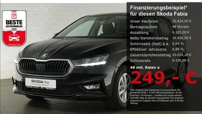 Grau Neu 2025 Skoda Fabia Drive Kleinwagen | 21.524 € (Guter Preis)