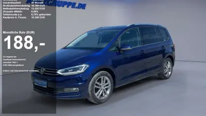 Gebraucht VW Touran Comfortline 116 PS (85 kW) 2018 Blau met Van / Kleinbus