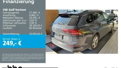 Gebraucht VW Golf VIII Life 150 PS (110 kW) 2025 Grau Kombi