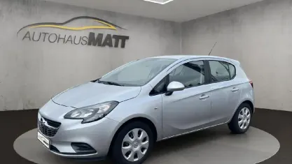 Gebraucht Opel Corsa Edition 90 PS (66 kW) 2015 Argon silber/ice silver (m2) Kleinwagen