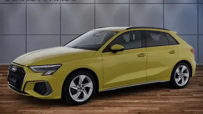 Używany Audi A3 S-Line 150 KM (110 kW) 2024 Żółty Sedan/Limuzyna
