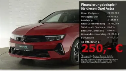 Gebraucht Opel Astra 145 PS (106 kW) 2024 Rot Kleinwagen