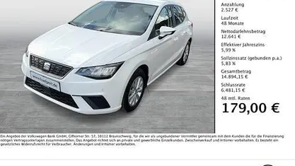 Second-hand Seat Ibiza Style 80 CP (58 kW) 2022 Alb Hatchback