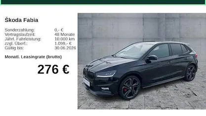 Gebraucht Skoda Fabia 177 PS (130 kW) 2026 Kleinwagen
