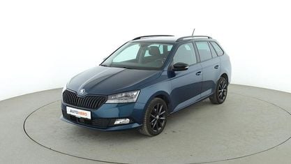 Gebraucht Skoda Fabia Style 95 PS (69 kW) 2020 Blau Kombi