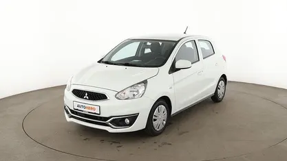 Gebraucht Mitsubishi Space Star Basis 71 PS (52 kW) 2018 Weiß Limousine