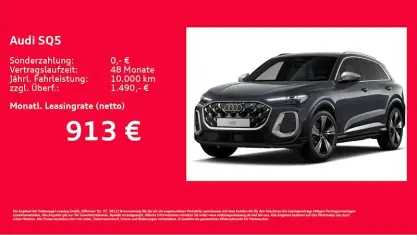 Nuova Audi SQ5 Ambiente 367 CV (269 kW) 2026 Grigio SUV