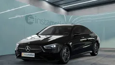 Schwarz Gebraucht 2024 Mercedes CLA200 Coupé | 37.540 € (Fairer Preis)