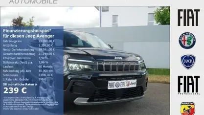 Gebraucht Jeep Avenger Altitude 101 PS (74 kW) 2024 Schwarz SUV