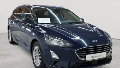 Second-hand Ford Focus Titanium 120 CP (88 kW) 2020 Albastru Break