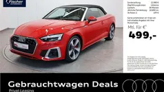 Rot Gebraucht 2024 Audi A5 Cabriolet S-Line Cabrio | 61.940 € (Fairer Preis)
