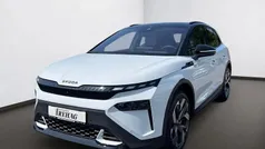 Moonweiß perleffekt / blackm Gebraucht 2025 Skoda Elroq First Edition SUV | 49.995 € (Fairer Preis)