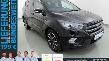 Iridiumschwarz metallic Gebraucht 2017 Ford Kuga ST-Line SUV | 15.390 € (Fairer Preis)