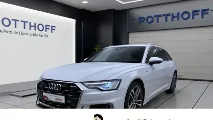 Gebraucht Audi A6 S-Line 204 PS (150 kW) 2023 Gletscherweiß metallic Kombi