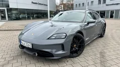 Schiefergrau neo Gebraucht 2025 Porsche Taycan Sport Turismo Limousine | 115.500 € (Superpreis)