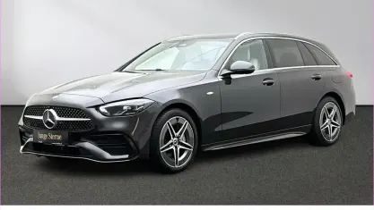 Gebraucht Mercedes C300e AMG 313 PS (230 kW) 2025 Lack graphitgrau Kombi