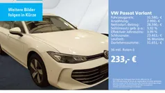 Weiss Gebraucht 2024 VW Passat Business Kombi | 31.580 € (Fairer Preis)