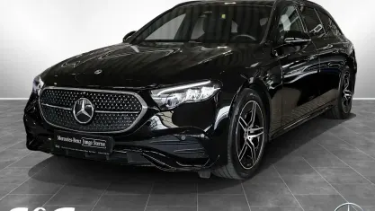 Gebraucht Mercedes E220 AMG 197 PS (144 kW) 2025 Metalliclack obsidianschwarz Kombi