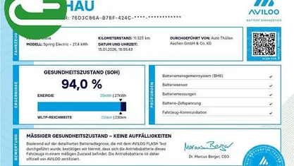 Weiß Gebraucht 2022 Dacia Spring Essentiel Kleinwagen | 10.250 € (Guter Preis)