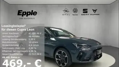Neu Cupra Leon VZ 272 PS (200 kW) 2025 Blau Kombi