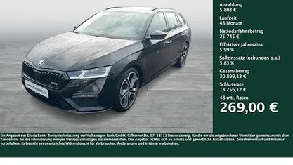 Gebraucht Skoda Octavia RS 200 PS (147 kW) 2023 Kombi