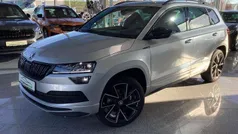 Brilliantsilber metallic Gebraucht 2021 Skoda Karoq SportLine SUV | 31.890 € (Fairer Preis)
